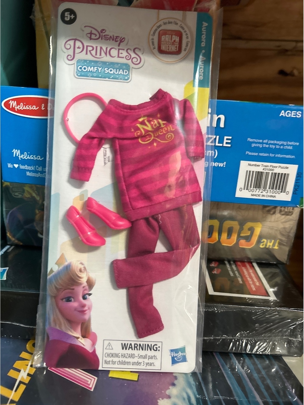 Barbie Doll sized Clothing: Disney Princess Comfy Squad Aurora Sleeping Beauty